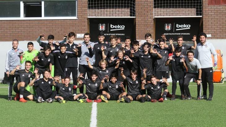 Beşiktaş U-14 Takımı farklı kazandı: 3-0