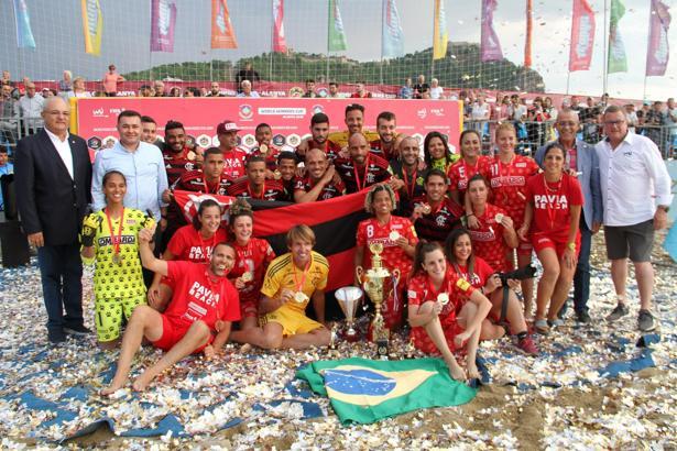 Dünya Plaj Futbolu Şampiyon Kulüpler Kupası'nın sahibi Flamengo