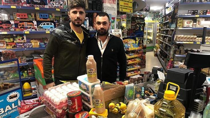 Manisaspor'a erzak desteği