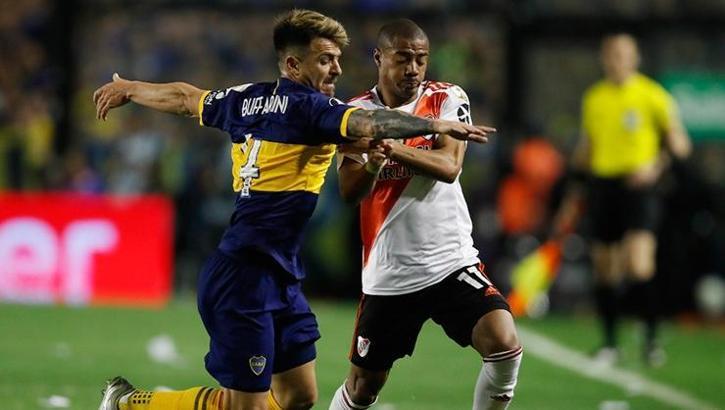 Boca Juniors 1-0 River Plate Libertadores Kupası yarı final maçı sonucu (River Plate finalde)