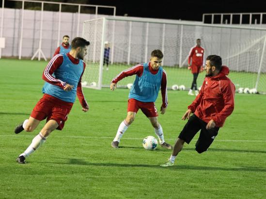 Sivasspor'da Antalyaspor maçı hazırlıkları sürüyor