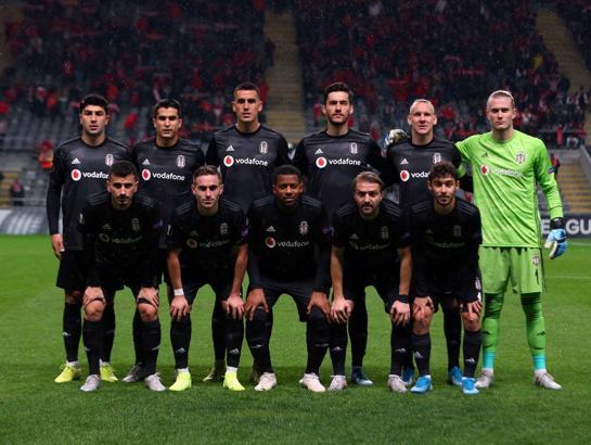 Beşiktaş'tan Avrupa'ya veda