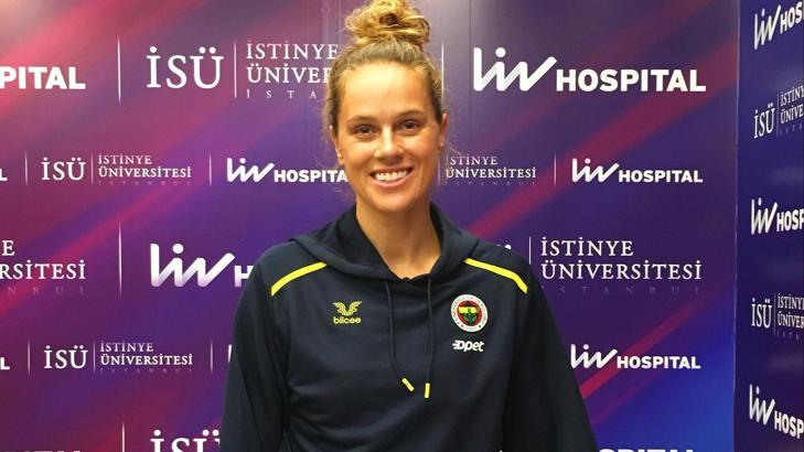 Fenerbahçe Opet'te Kelsey Robinson sağlık kontrolünden geçti