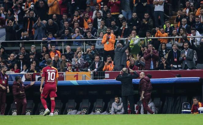 Belhanda-Fatih Terim görüşmesi