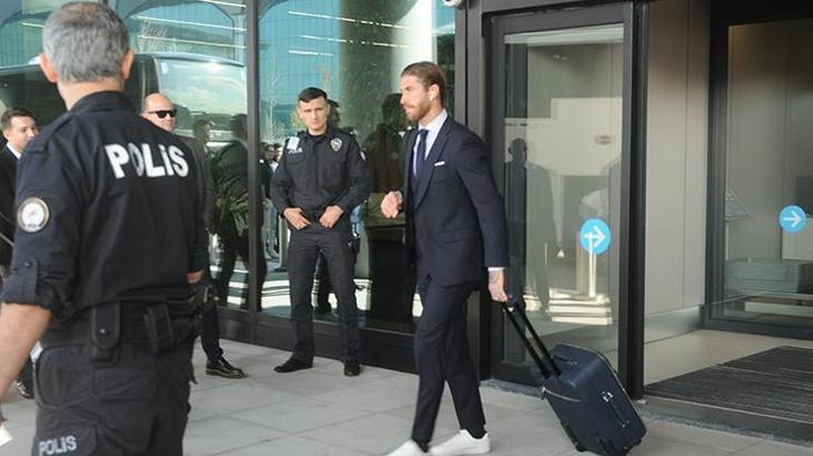 Real Madrid, İstanbul'a geldi