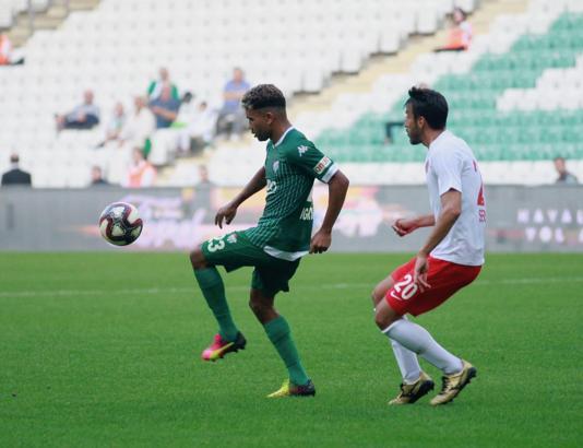 Bursaspor evinde galip