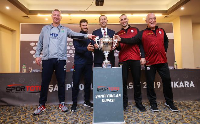 Galatasaray - Fenerbahçe derbisi öncesi basın toplantısı yapıldı