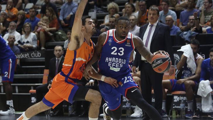 (ÖZET) Valencia - Anadolu Efes maç sonucu: 78-83 (Efes - Valencia özet)