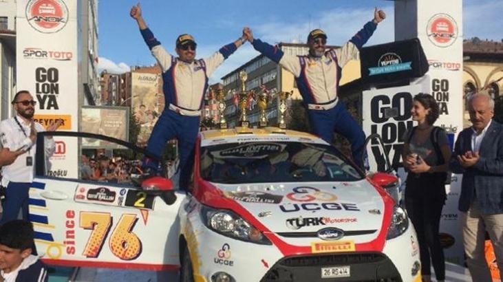 Hitit Rallisi'nin şampiyonu ÜÇGE