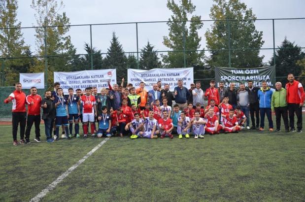 Özel Sporcular Futbol Şampiyonası, Samsun'da yapıldı