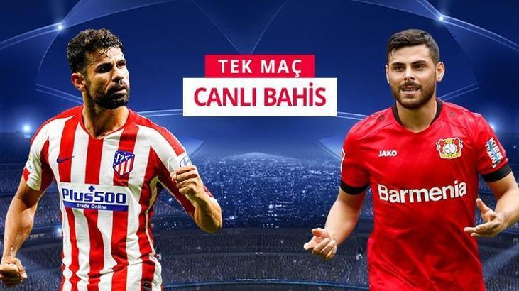 Atletico Madrid - Bayer Leverkusen maçı iddaa heyecanı Misli.com'da