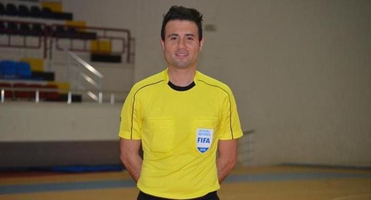Futsal hakemi Kamil Çetin'e UEFA'dan görev