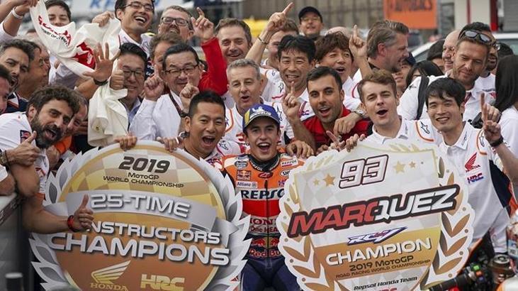 MotoGP'de markalar şampiyonu Honda oldu