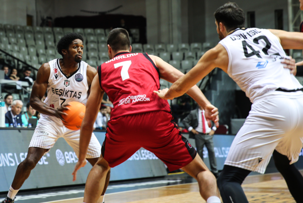 Beşiktaş Sompo Sigorta - Casademont Zaragoza maç sonucu: 73-74