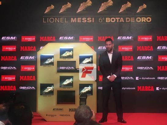 Messi 6'ncı kez Altın Ayakkabı'nın sahibi