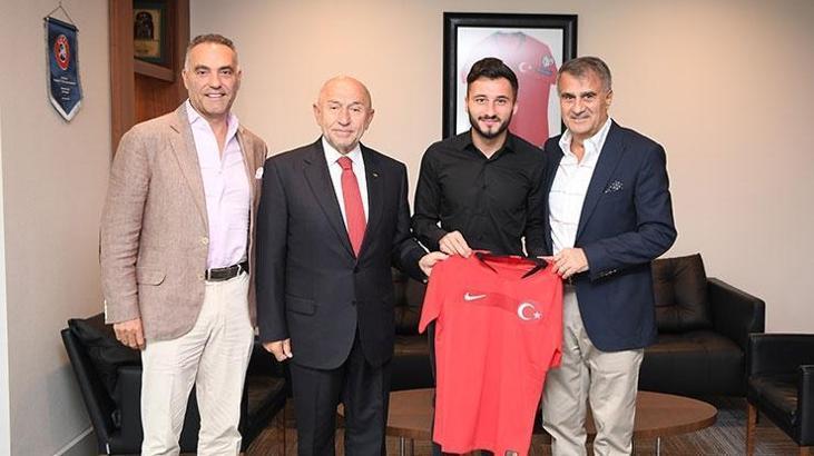Cenk Şahin'den TFF'ye ziyaret