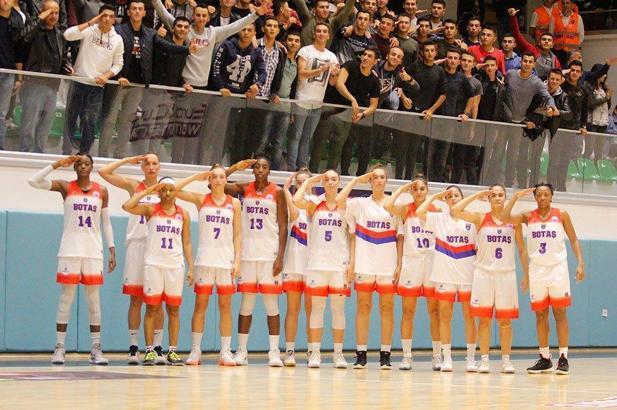 BOTAŞlı basketbolculardan Mehmetçiğe selam