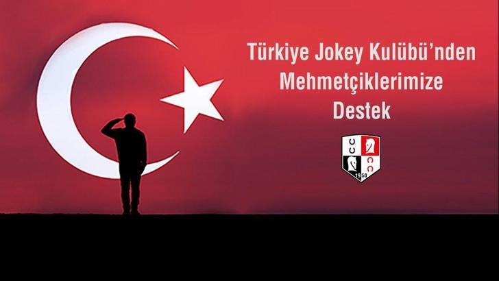 Türkiye Jokey Kulübü'nden Mehmetçiklerimize destek