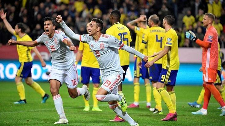 İsveç - İspanya maç sonucu: 1-1