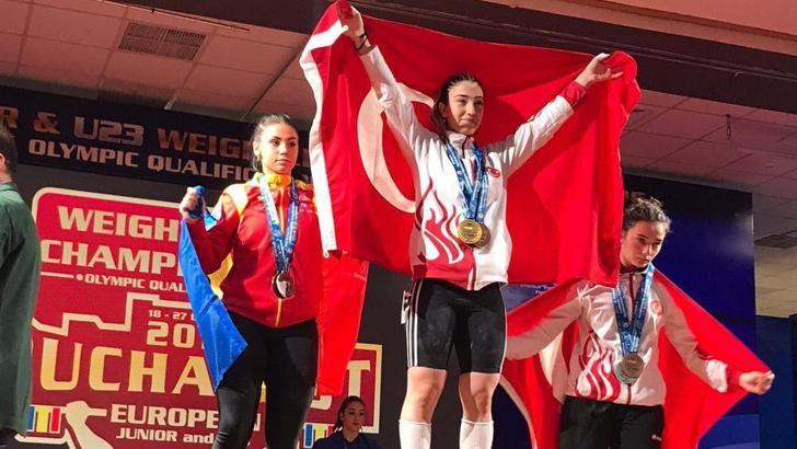 Halterde Berfin Altun, Avrupa şampiyonu