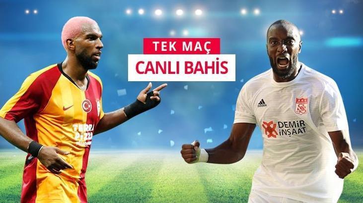 Galatasaray-Sivasspor maçı canlı bahis heyecanı Misli.com'da