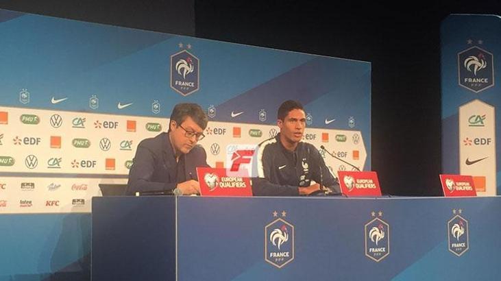 Raphael Varane: Türkiye maçında her türlü ortama hazırız