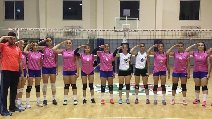 Kepez Belediyespor'dan Mehmetçik'e selam