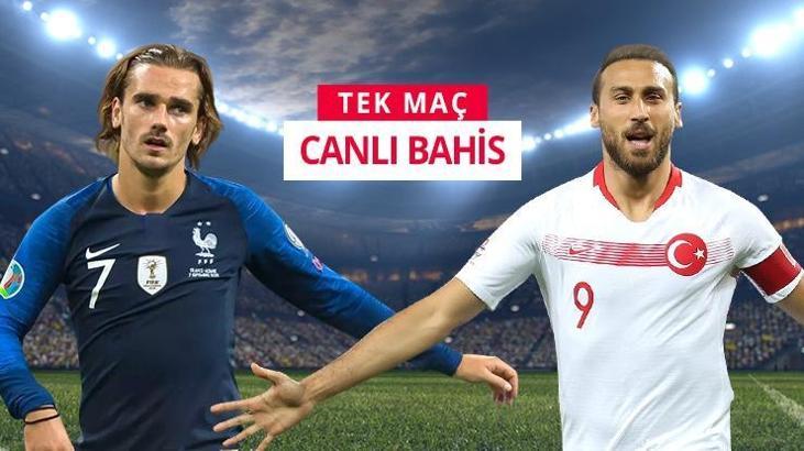 Fransa-Türkiye maçına Misli.com'da canlı oyna!