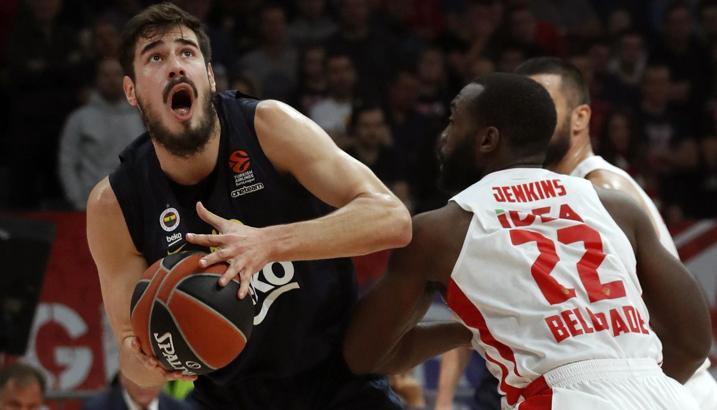 (ÖZET) Kızılyıldız - Fenerbahçe Beko maç sonucu: 68-56 (FB - Kızılyıldız özet)
