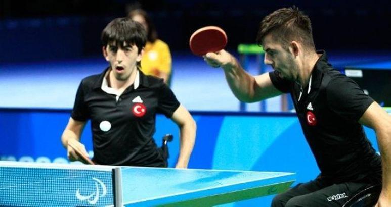 Millilerden Para Masa Tenisi Uluslararası Turnuvası'nda 9 madalya