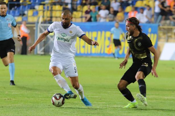 Menemenspor'un forvetleri gole hasret kaldı