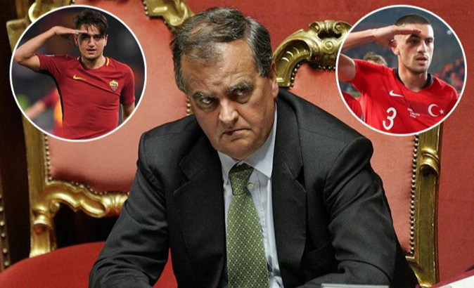 Cengiz Ünder ve Merih Demiral'a tescilli ırkçı Roberto Calderoli'den skandal sözler!