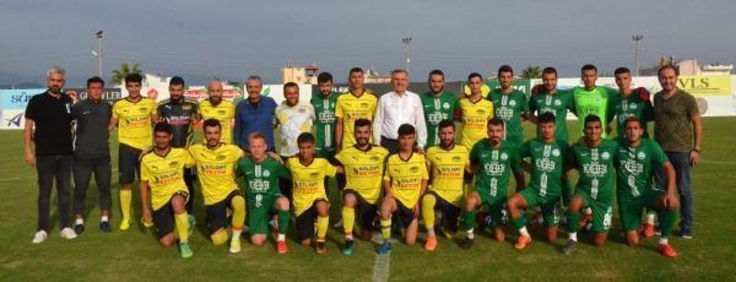 Serik ile Silopi hazırlık maçı yaptı