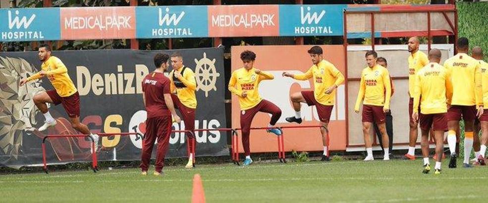 Galatasaray, Sivasspor hazırlıklarını sürdürüyor