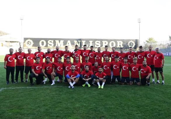 Osmanlıspor'dan Mehmetçiğe destek