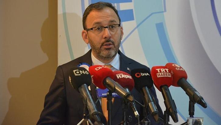 Bakan Kasapoğlu'ndan milli takım açıklaması