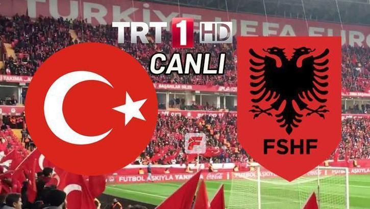 TRT 1 Şifresiz - Türkiye Arnavutluk canlı yayın