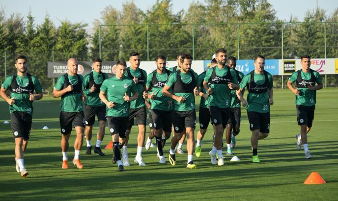Konyaspor'da izin bitti Yeni Malatyaspor maçı hazırlıkları başladı