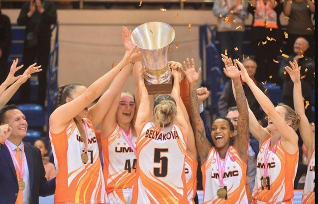 FIBA Kadınlar Süper Kupası'nda zafer Ekaterinburg'un