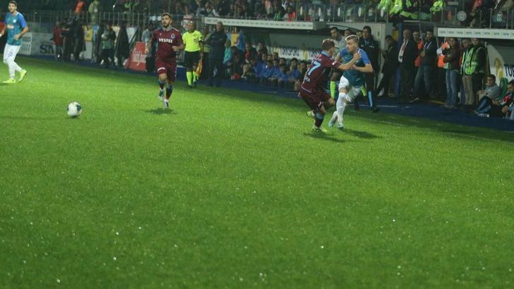 Rize'de zemine tam not