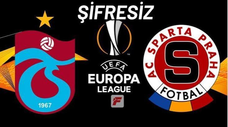 Trabzonspor - Sparta Prag maçını şifresiz canlı veren yabancı kanallar (Ts-Prag şifresiz)