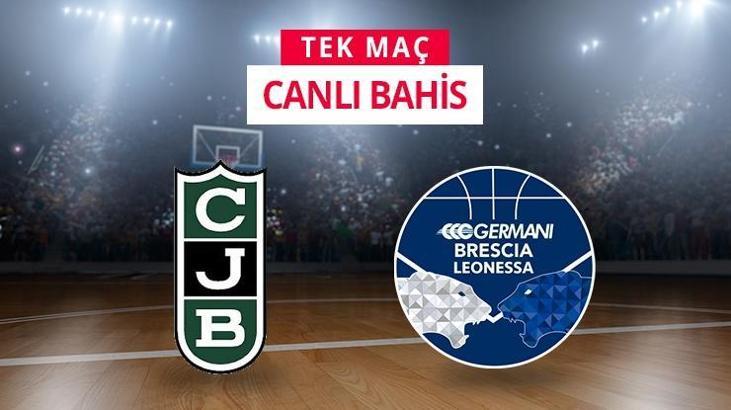 Joventut Badalona-Brescia hem canlı bahis hem tek maç