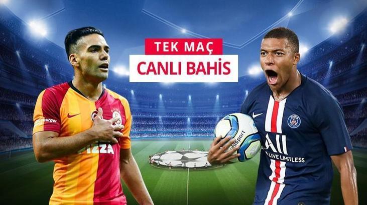 Galatasaray - PSG maçının canlı bahis heyecanı Misli.com'da