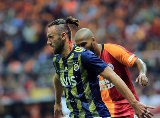 Fenerbahçe'de son dakika... Vedat Muriç'in kafasında kanama