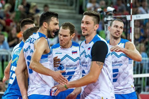 Avrupa Voleybol Şampiyonası'nda ilk finalist Slovenya!