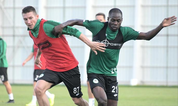 Konyaspor'da Kayserispor maçı hazırlıkları sürüyor