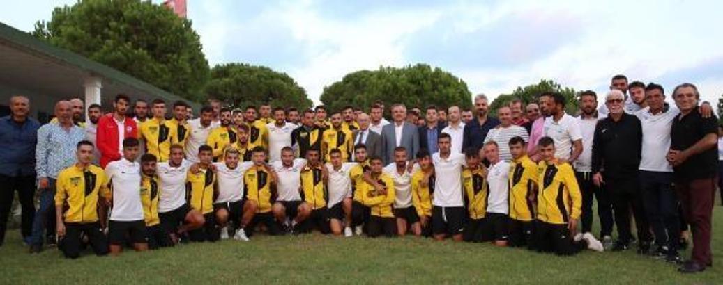 Serik Belediyespor ve Silopi Haburspor'dan dostluk yemeği