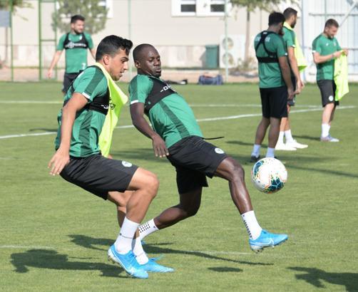 Konyaspor şut ve gol çalıştı