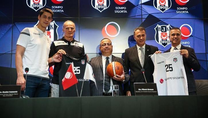 Beşiktaş, Sompo Sigorta ile 1 yıllık anlaşma yaptı