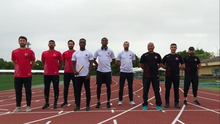 Atletizm 4x100 Milli Takımı Yokohama'da